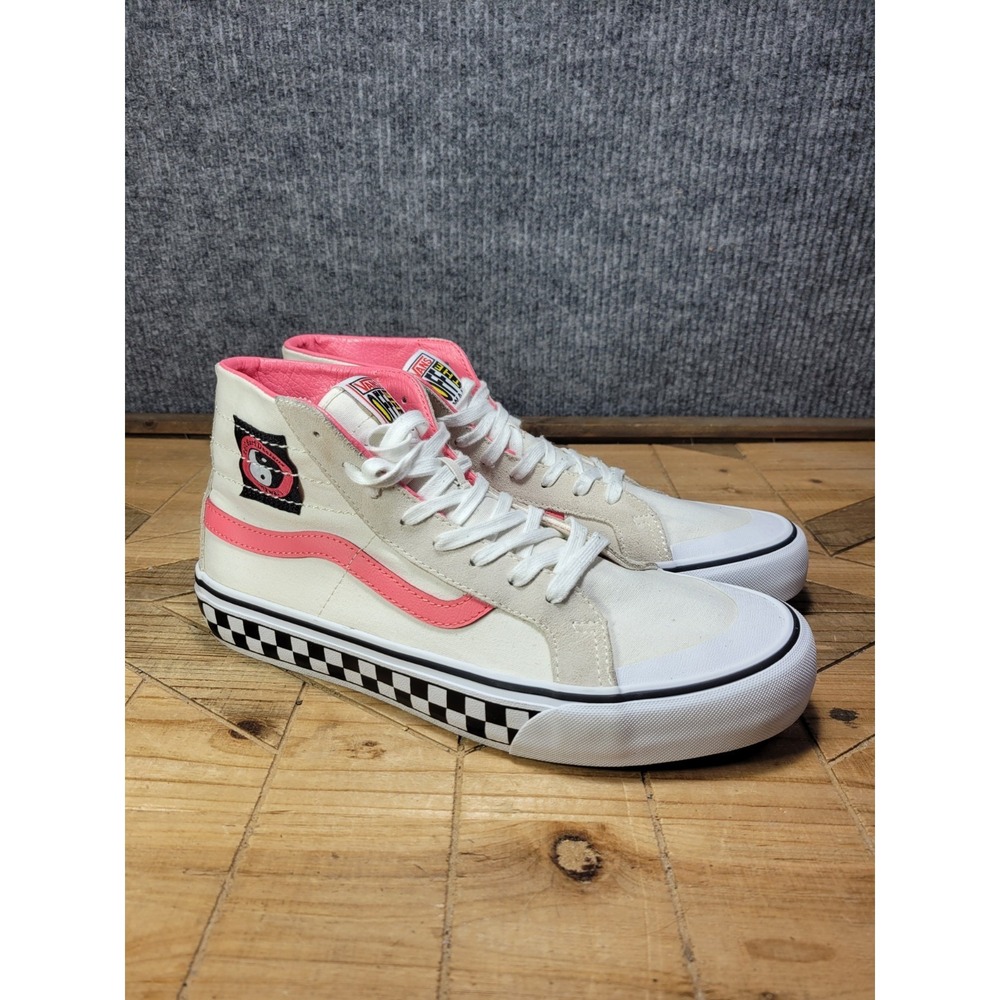Vans T&C Surf Designs SK8-HI 138 Decon SF Mens Size 10.5 Marshmallow Pink Shoes